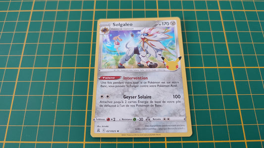 021/025 Carte Pokémon Solgaleo rare holographique Epée et Bouclier EB07.5 Célébration #B10