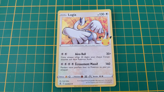 022/025 Carte Pokémon Lugia rare holographique Epée et Bouclier EB07.5 Célébration #B10