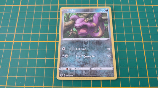 033/073 Carte Pokémon Abo commune reverse Epée et Bouclier extension EB3.5 La Voie du Maître #B10