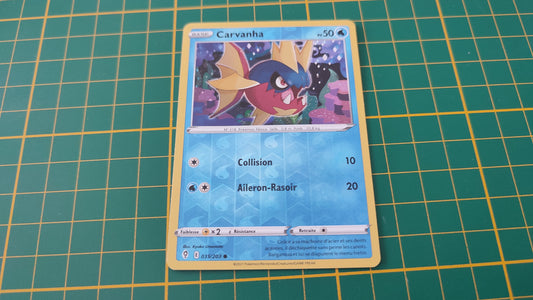 035/203 Carte Pokémon Carvanha commune reverse Epée et Bouclier EB07 Evolution Céleste #B10