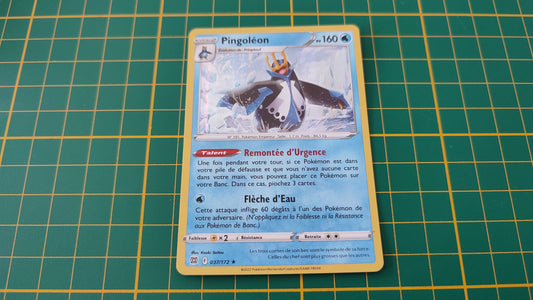037/172 Carte Pokémon Pingoléon rare holographique Epée et Bouclier EB09 Stars Etincelantes #B10