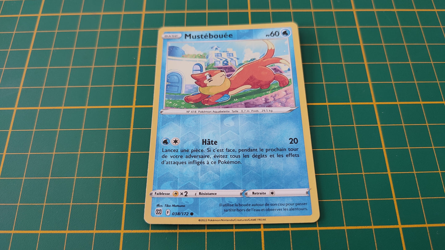 038/172 Carte Pokémon Mustébouée commune reverse Epée et Bouclier EB09 Stars Etincelantes #B10