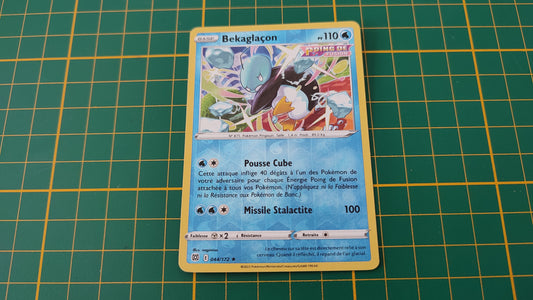 044/172 Carte Pokémon Bekaglaçon rare reverse Epée et Bouclier EB09 Stars Etincelantes #B10