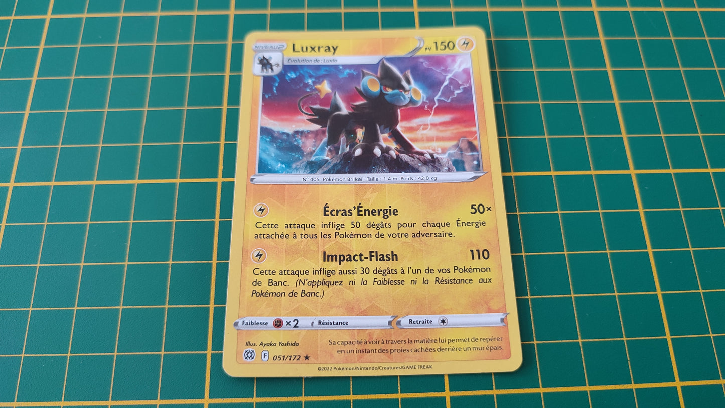 051/172 Carte Pokémon Luxray rare reverse Epée et Bouclier EB09 Stars Etincelantes #B10