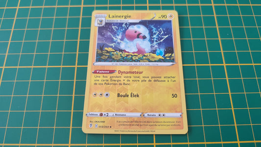 055/203 Carte Pokémon Lainergie peu commune reverse Epée et Bouclier EB07 Evolution Céleste #B10