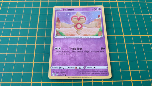 058/172 Carte Pokémon Balbuto commune reverse Epée et Bouclier EB09 Stars Etincelantes #B10