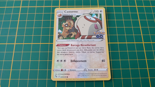 060/078 Carte Pokémon Castorno commune reverse Epée et Bouclier EB10.5 Pokémon Go #B10