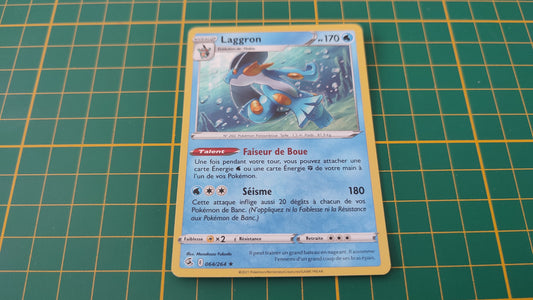 064/264 Carte Pokémon Laggron rare holographique Epée et Bouclier EB08 Poing de Fusion #B10