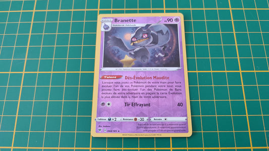 068/185 Carte Pokémon Branette rare reverse Epée et Bouclier EB04 Voltage Eclatant #B10
