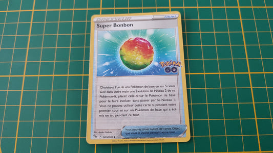 069/078 Carte Pokémon Super bonbon peu commune reverse Epée et Bouclier EB10.5 Pokémon Go #B10