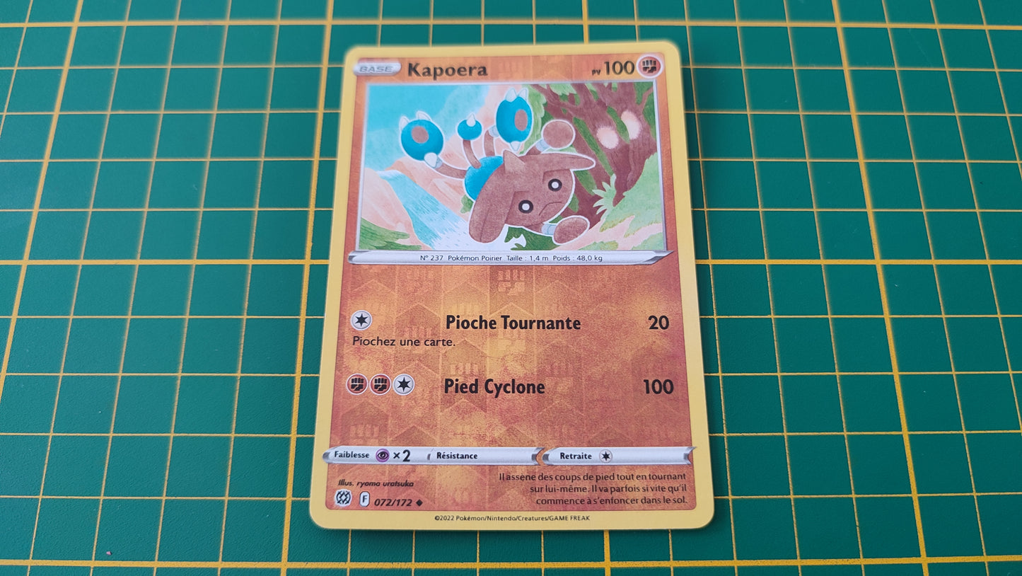 072/172 Carte Pokémon Kapoera peu commune reverse Epée et Bouclier EB09 Stars Etincelantes #B10