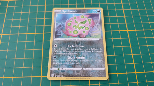 089/172 Carte Pokémon Spiritomb commune reverse Epée et Bouclier EB09 Stars Etincelantes #B10