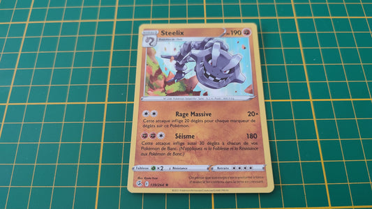 139/264 Carte Pokémon Steelix rare holographique Epée et Bouclier EB08 Poing de Fusion #B10
