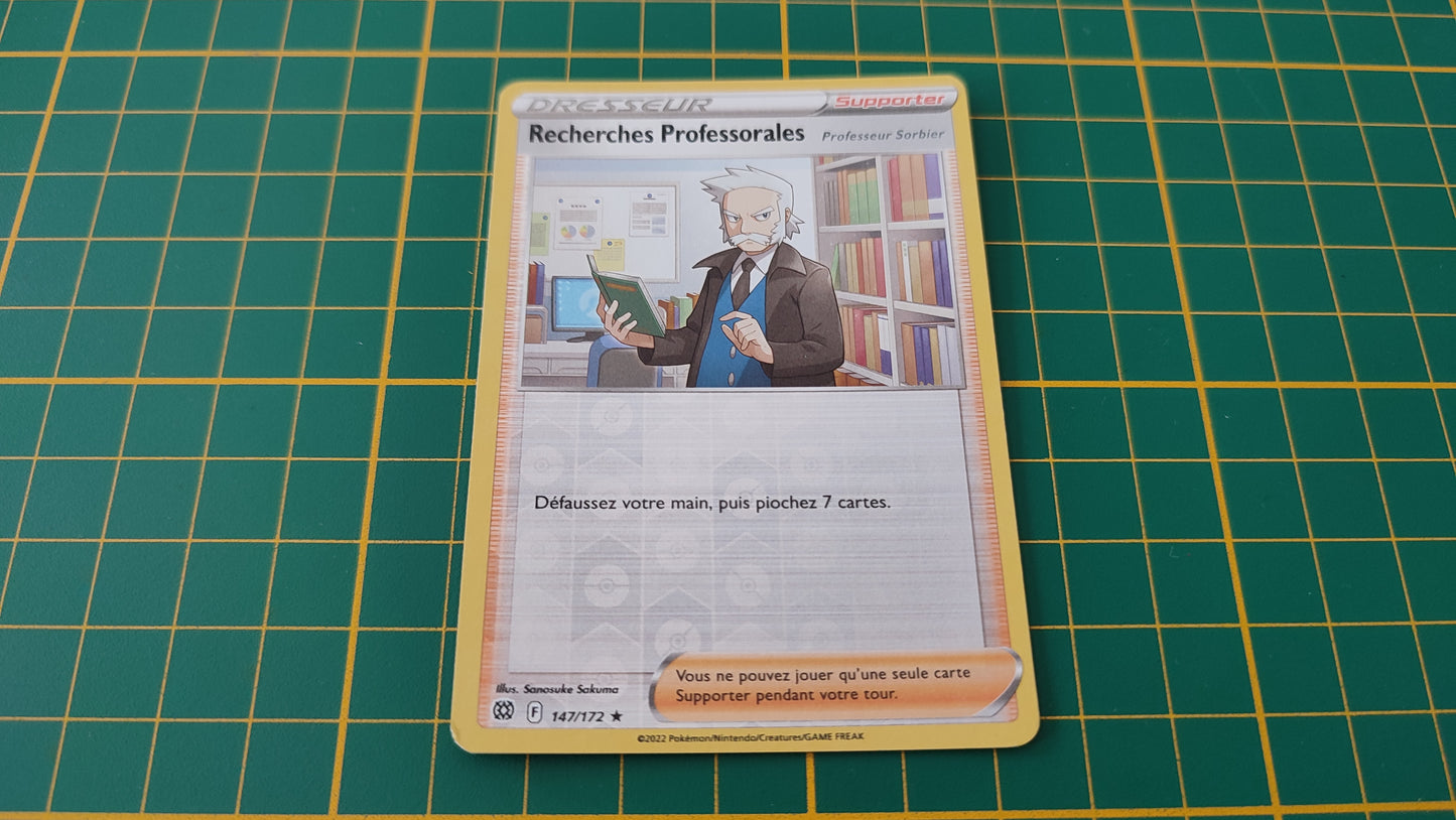 147/172 Carte Pokémon Recherches Professorales rare reverse Epée et Bouclier EB09 Stars Etincelantes #B10