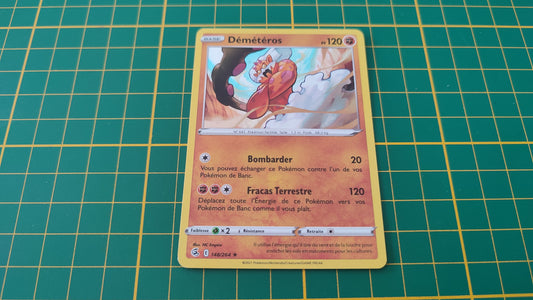 148/264 Carte Pokémon Démétéros rare holographique Epée et Bouclier EB08 Poing de Fusion #B10