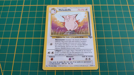 17/64 Carte Pokémon Mélodelfe rare 17/64 Wizards Jungle #C60