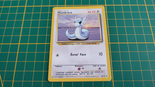 26/102 Carte Pokémon Minidraco peu commune 26/102 Wizards Set de base #C60