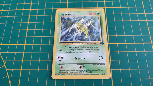 26/64 Carte Pokémon Insécateur rare 26/64 Wizards Jungle #C60