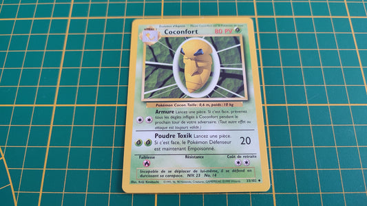 33/102 Carte Pokémon Coconfort peu commune 33/102 Wizards Set de base #C60