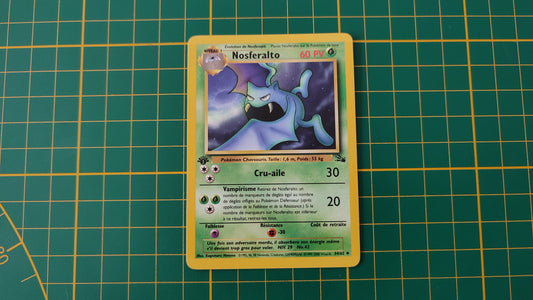 34/62 Carte Pokémon Nosferalto 34/62 peu commune 1ère édition fossile Wizards #A73