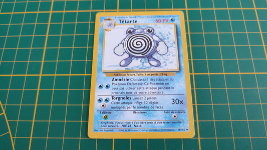 38/102 Carte Pokémon Têtarte peu commune 38/102 Wizards Set de base #C60
