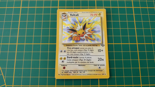 4/64 Carte Pokémon Voltali 4/64 rare holographique Jungle Wizards #A73