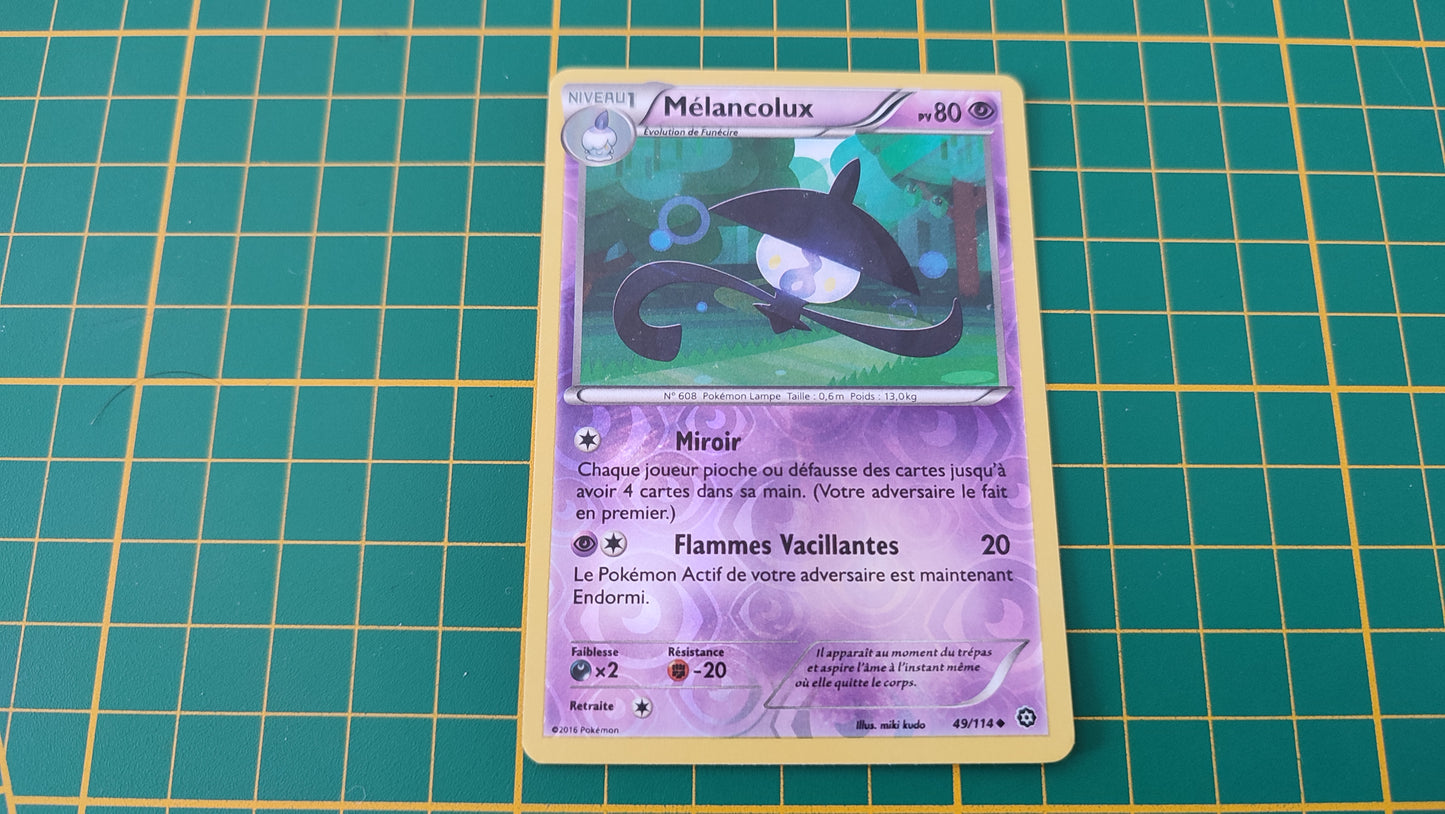 49/114 Carte Pokémon Mélancolux peu commune reverse XY extension XY11 Offensive Vapeur #B10