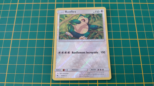50/68 Carte Pokémon Ronflex rare reverse Soleil et Lune extension SL11.5 Destinées Occultes #B10