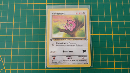 54/64 Carte Pokémon Rondoudou 54/64 commune 1ère édition Jungle Wizards #A73