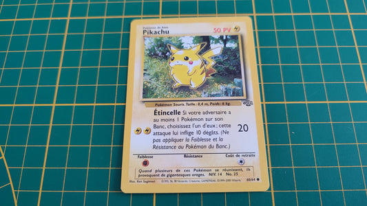 60/64 Carte Pokémon Pikachu commune 60/64 Wizards Jungle #C60