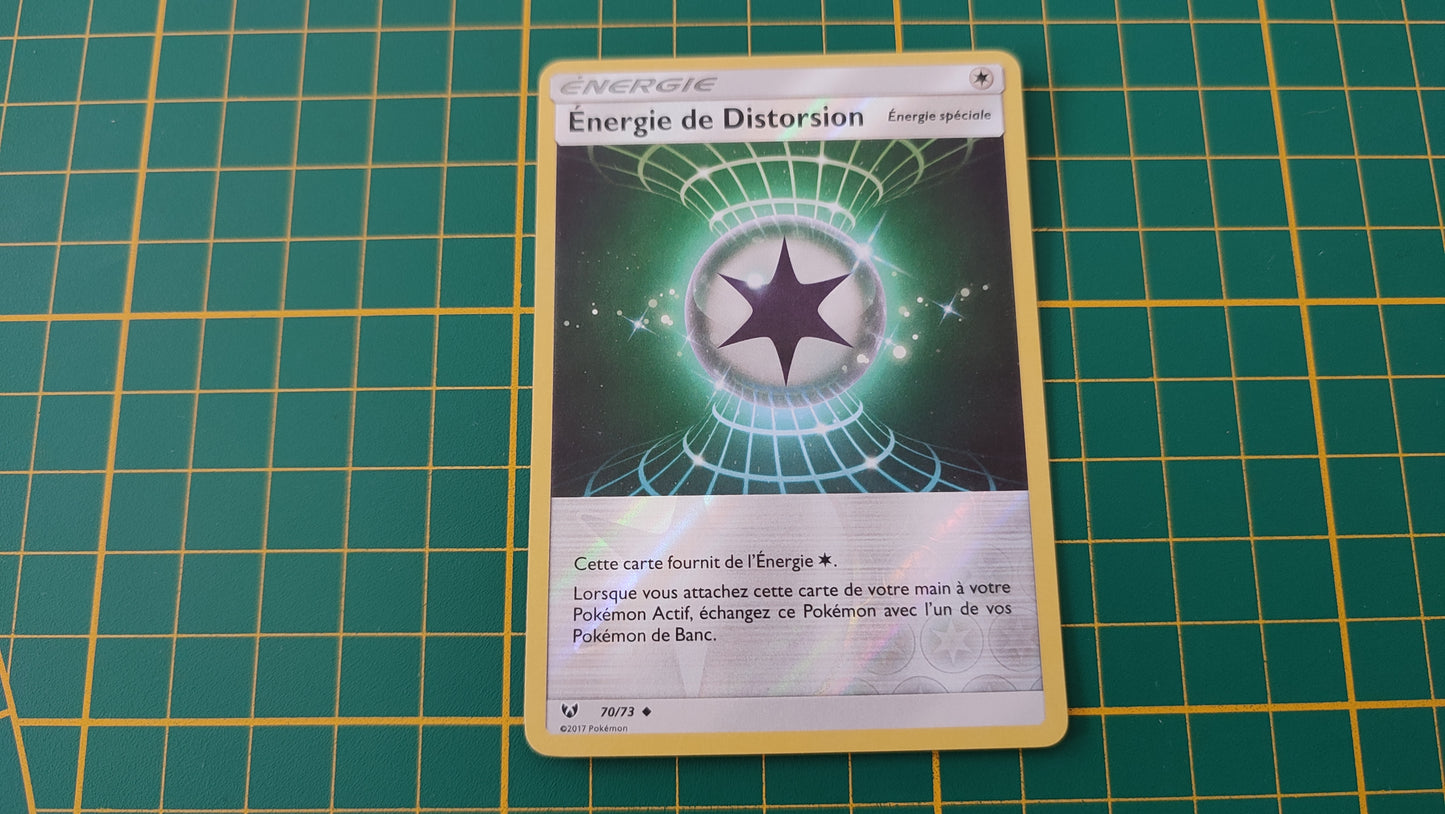 70/73 Carte Pokémon énergie de distorsion peu commune reverse Soleil et Lune SL3.5 Légendes brillantes #B10