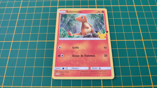 9/25 Carte Pokémon Salamèche 9/25 Promo McDonald's 2021 25 ans #B91