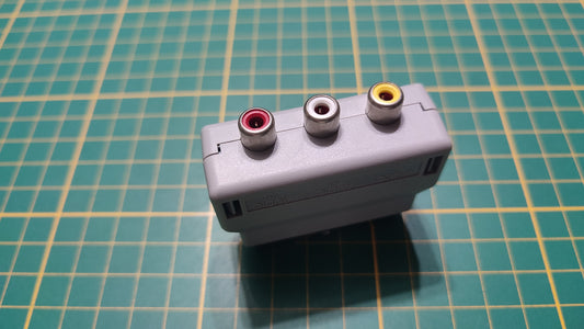 Adaptateur péritel pièce détachée console de jeux Sony Playstation PS1 et PS2 #E83