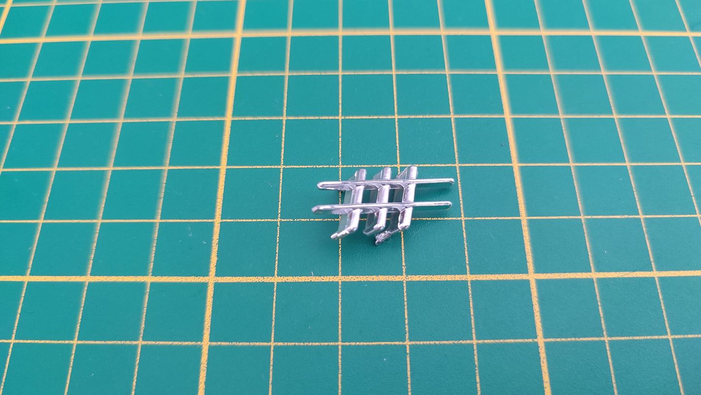 Aérateur droit pièce détachée miniature Bburago Burago Mercedes-benz 300 sl cabriolet 1/18 1/18e 1/18ème #E04