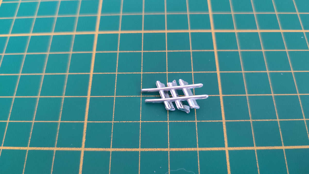 Aérateur gauche pièce détachée miniature Bburago Burago Mercedes-benz 300 sl 1/18 1/18e 1/18ème #E84