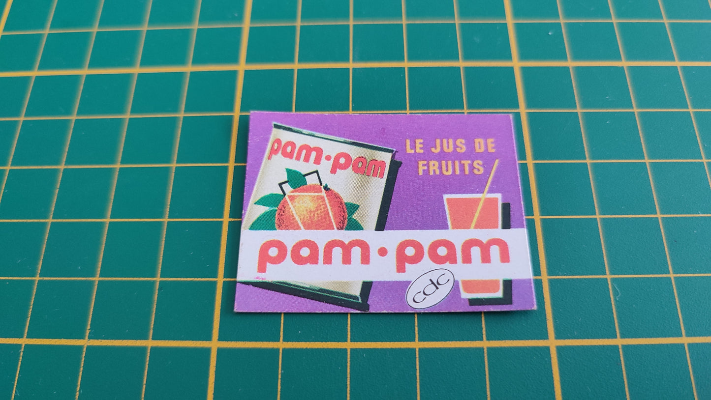 Affiche Le jus de fruits pam-pam pièce détachée jeu de société Défense d'afficher Gay-Play #C02