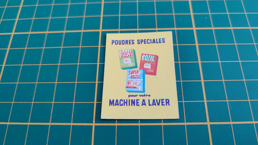 Affiche Poudres spéciales pour votre machine à laver pièce détachée jeu de société Défense d'afficher Gay-Play #C02