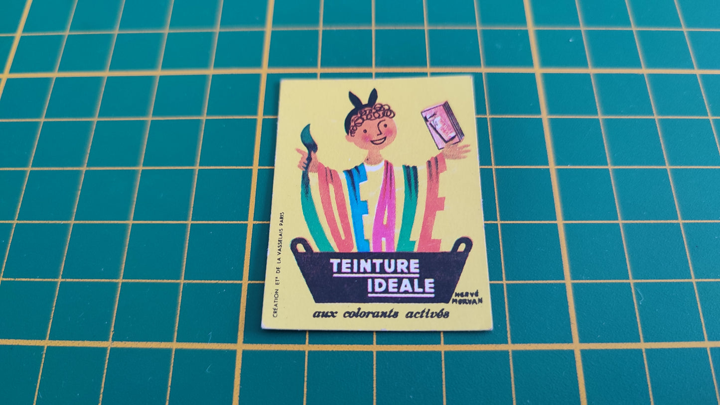 Affiche Teinture idéale aux colorants activés pièce détachée jeu de société Défense d'afficher Gay-Play #C02