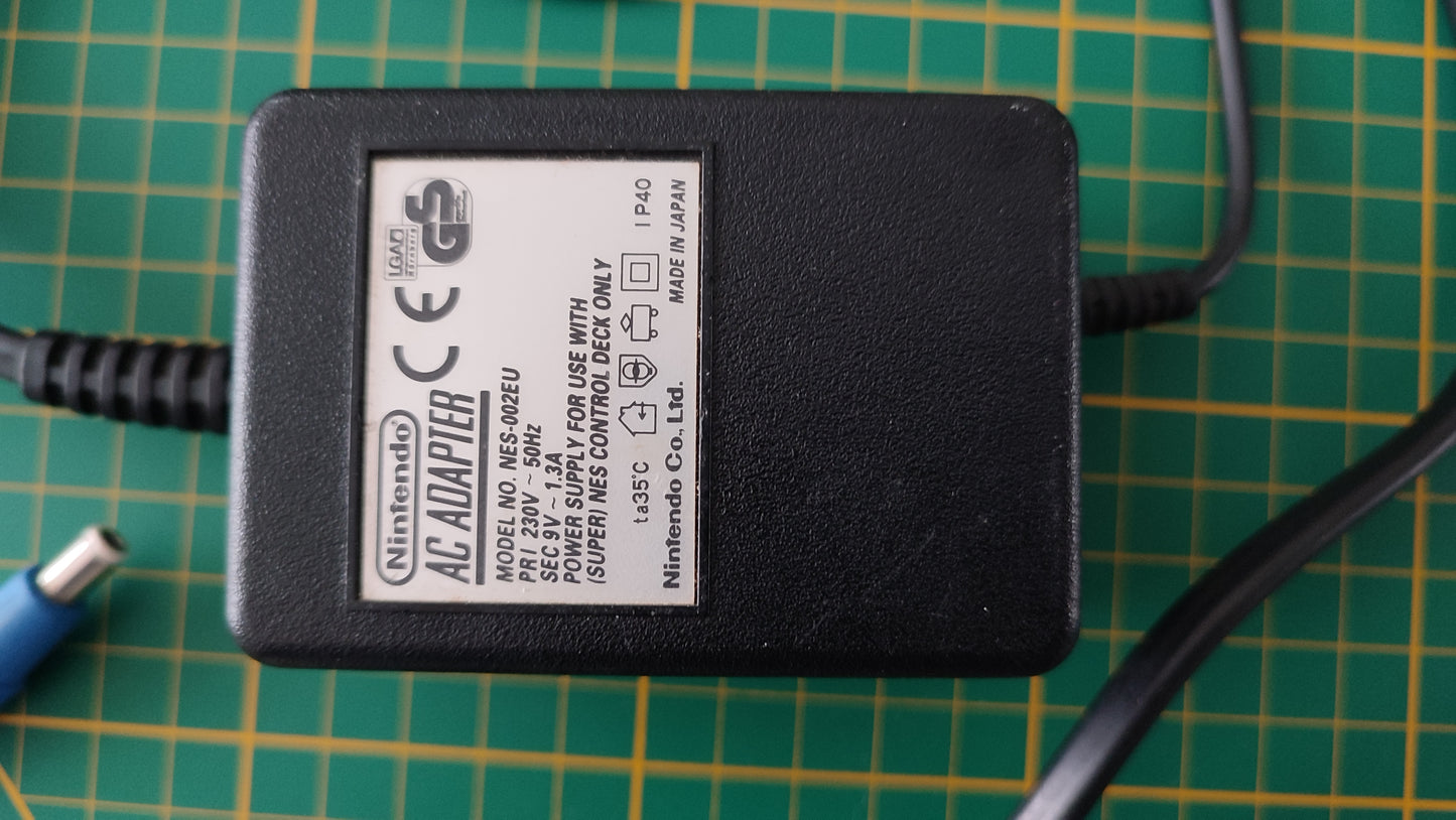 Alimentation ac adapter NES-002EU officielle pièce détachée console de jeux Nintendo Nes NESE-001 FRA #C57