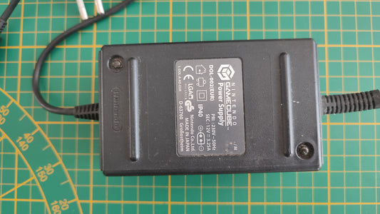 Alimentation secteur officielle DOL-002 pièce détachée console de jeux Nintendo Gamecube DOL-001 (EUR) #E58