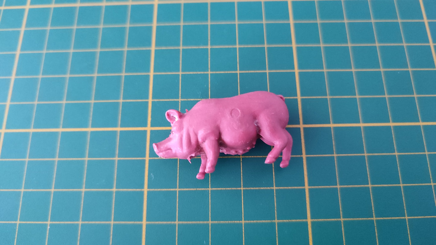 Animal figurine cochon dans l'état #C51-44