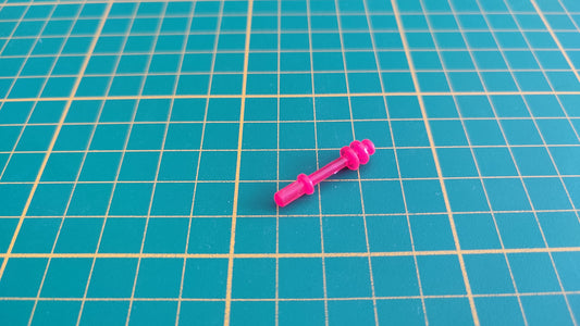 Antenne rouge courte anneaux autour de l'extrémité référence 30213770 pièce détachée Playmobil #E62