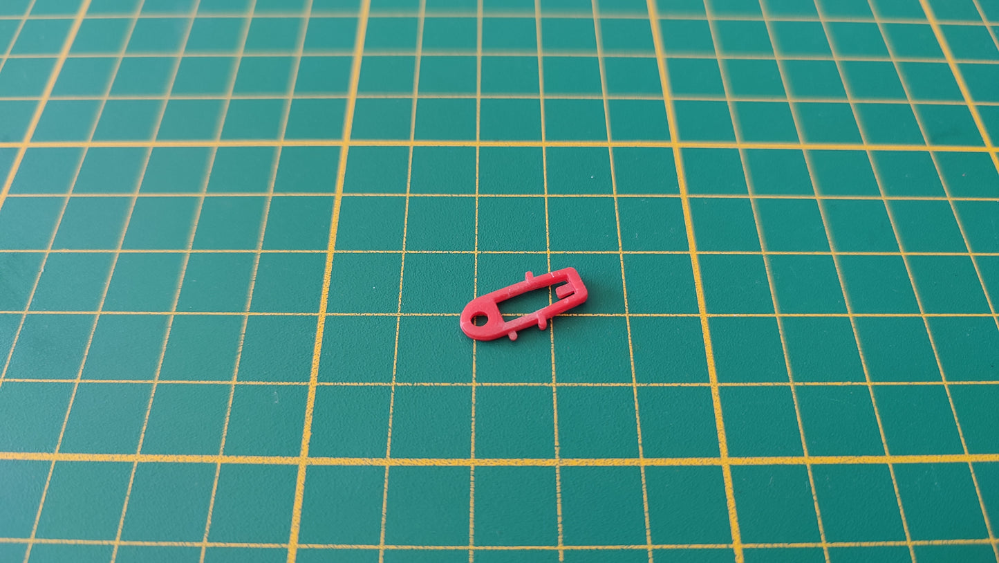 Attache rouge pièce détachée miniature Burago Bburago Alfa Romeo 2300 Monza 1934 1/18 1/18e 1/18ème #D93