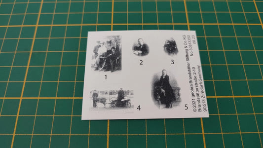 Autocollants pour cadres photo Playmobil 30813350 – Pièce détachée d'origine #E72