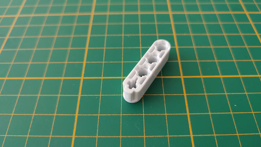 Axe blanc 4 trous pièce détachée Clementoni mon atelier de mécanique 52498 Exploration antarctique #E21