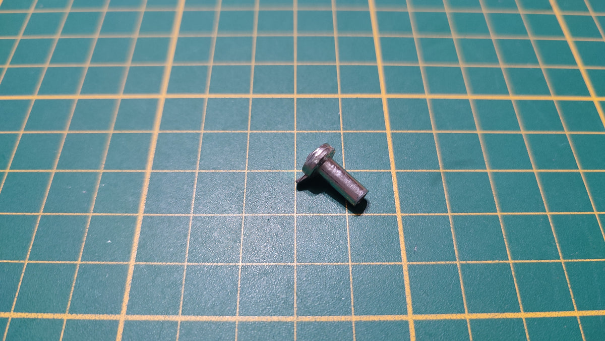 Axe de roue abimé pièce détachée miniature Bburago Burago Ferrari 250 Testa Rossa 1957 1/18 1/18e 1/18ème #E89