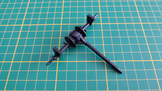 Axe de roue arrière pièce détachée miniature Bburago Burago Jaguar type E 1961 1/18 1/18e 1/18ème #C35