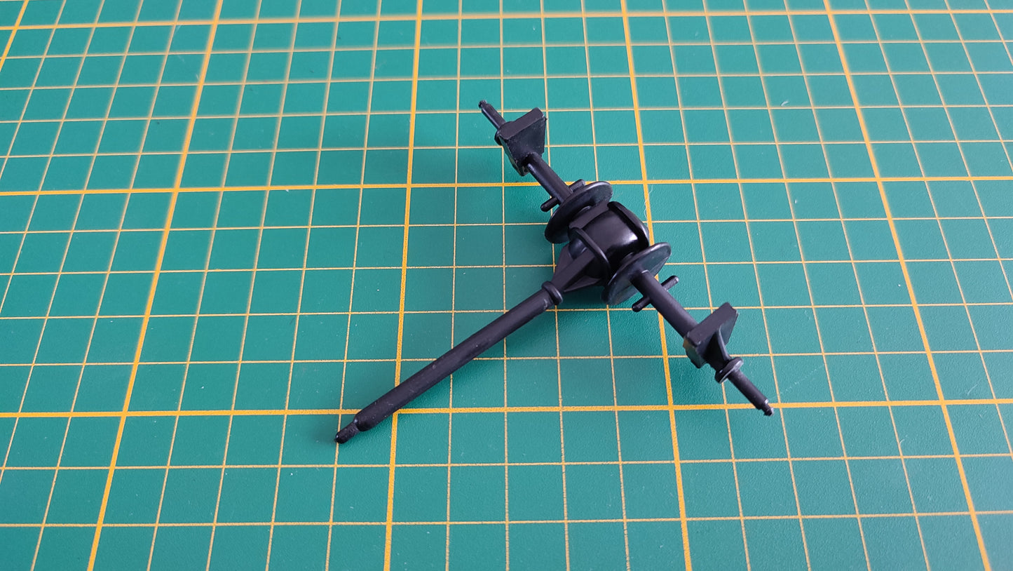 Axe de roue arrière pièce détachée miniature Bburago Burago Jaguar type E 1961 1/18 1/18e 1/18ème #C64