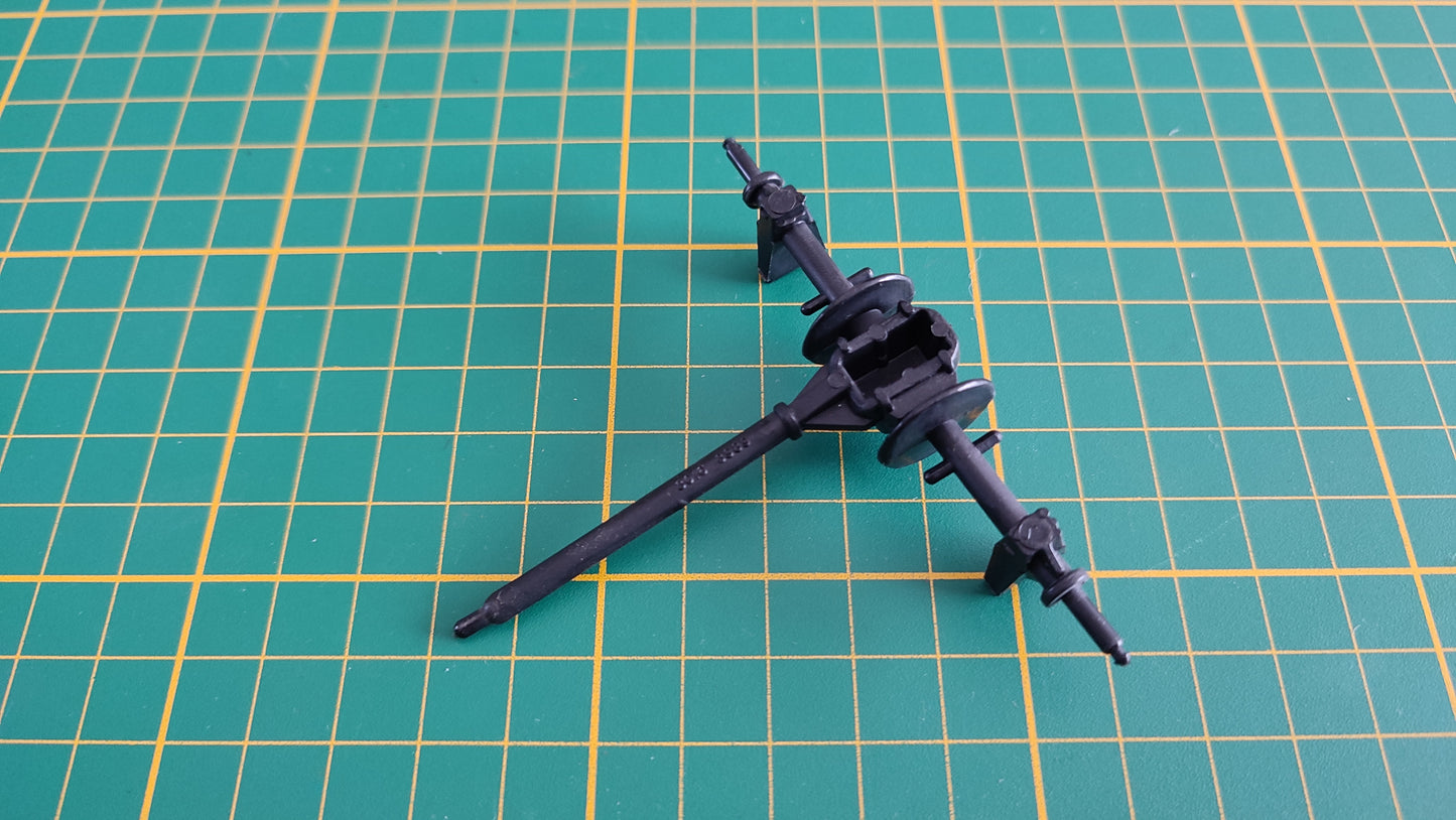 Axe de roue arrière pièce détachée miniature Bburago Burago Jaguar type E 1961 1/18 1/18e 1/18ème #C64