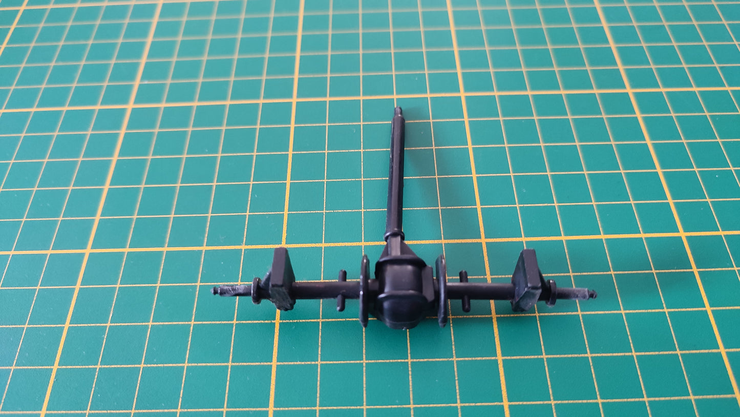 Axe de roue arrière pièce détachée miniature Bburago Burago Jaguar type E 1961 1/18 1/18e 1/18ème #D33